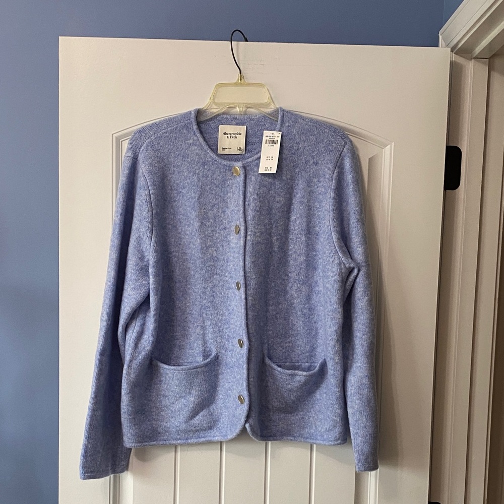 NWT Abercrombie & Fitch sweater jacket XL